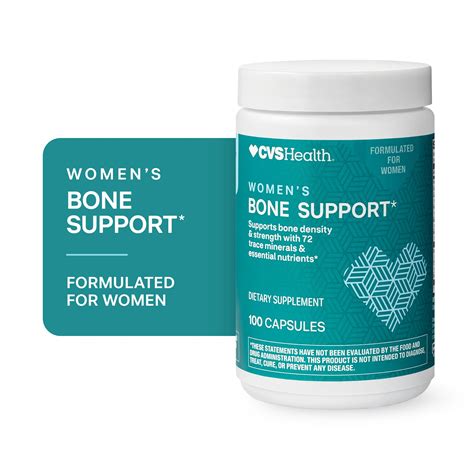 CVS Health Women's Bone Support Capsules, 100 CT