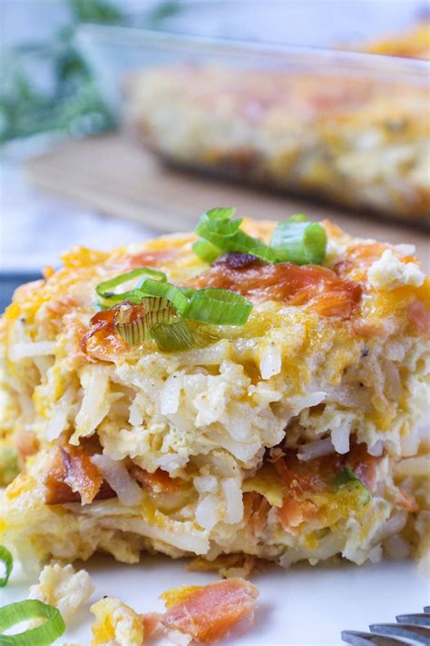 We have stacks of tasty ways with smoked salmon, not to mention recipes to make your own smoked salmon at home. Hashbrown Breakfast Casserole with Smoked Salmon | Hashbrown breakfast casserole, Breakfast ...