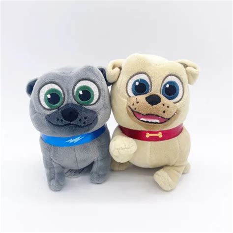 Disney Junior Puppy Dog Pals Rolly Bingo Stuffed Animal Plush Just Play