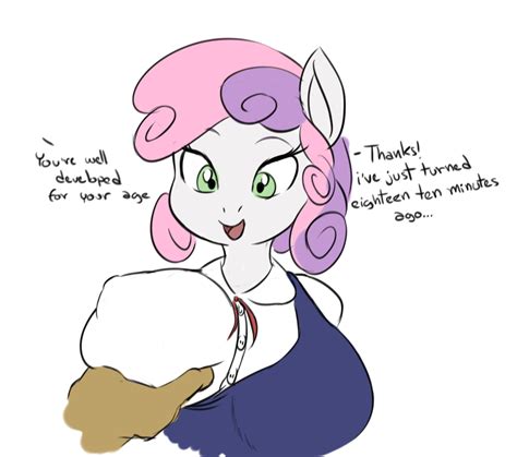 224005 Questionable Artistseii3 Sweetie Belle Anthro Unicorn