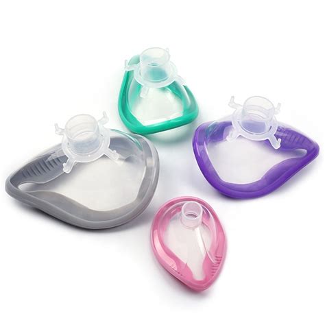 Comfortable Anesthesia Breathing Mask With Flexible Strap Buy