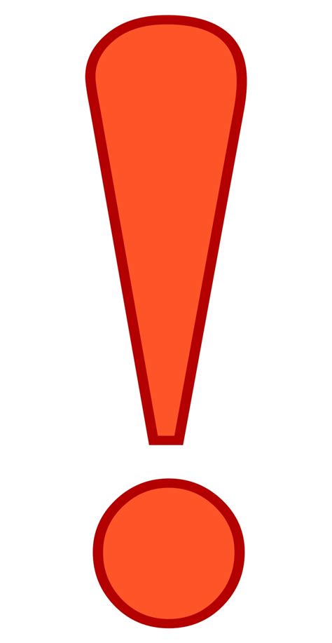 Maybe you would like to learn more about one of these? Red Exclamation Point Icon at Vectorified.com | Collection ...