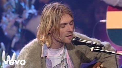 Nirvana The Man Who Sold The World Mtv Unplugged Nirvana Fans