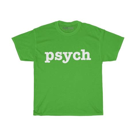 Psych Tv Show Inspired T Shirt Great T For Psych Fans Etsy