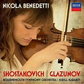Shostakovich: Violin Concerto No.1; Glazunov: Violin Concerto: Amazon ...