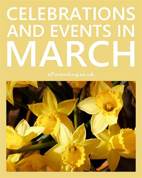 March 2023 Events Celebrations And Special Days Events In March Event