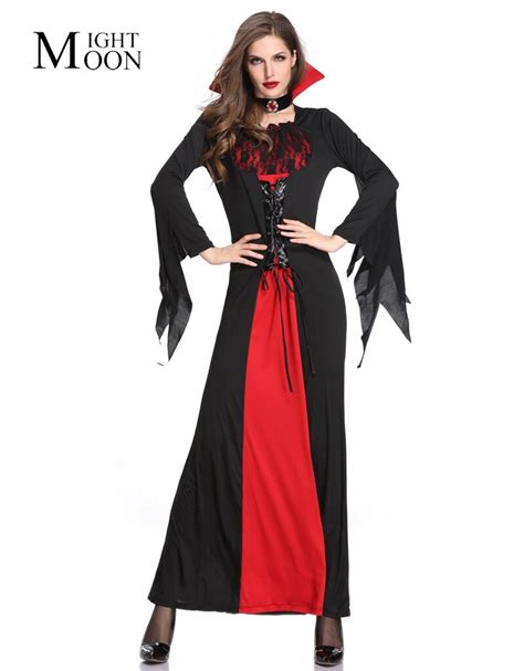 Moonight Female Cosplay Costume On Halloween Devil