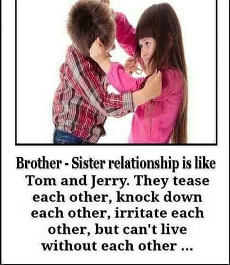 tag mention share with your brother and sister 💜🧡💙💚 💛👍 brother quotes funny brother sister