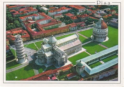 Unesco Postcards Collection By Dannyozzy Piazza Del Duomo Pisa