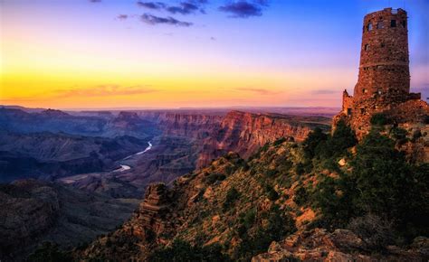 Hd Wallpaper United States Arizona National Park Grand Canyon Desert