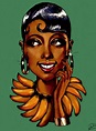 Josephine Baker. | Josephine baker, Caricature, Black women art