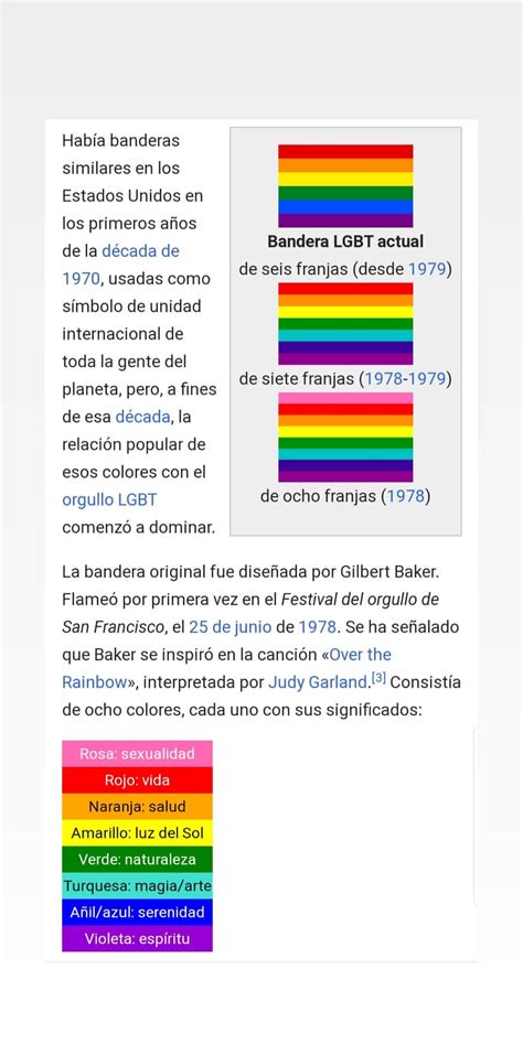 Que Significan Los Colores De La Bandera Del Orgullo Lgbttti El Images