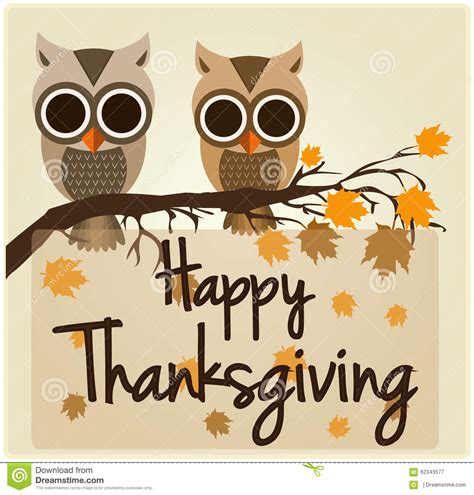 Thanksgiving Card Stock Illustration Image 62343577