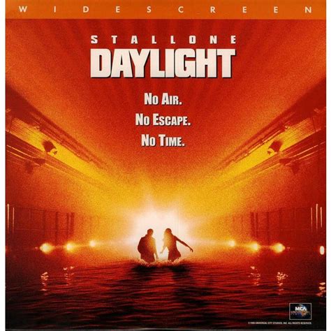 Daylight Amy Brenneman Sylvester Stallone Laserdisc Rare 096894314064