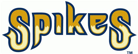 State College Spikes Wordmark Logo New York Penn League Nypl