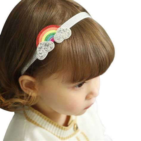 Choose from baby headbands, hair clips, hair elastics and more. New Cute Newborn Baby Headband Baby Rainbow Hair Clips ...