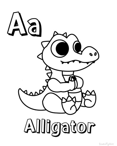 Printable Animal Alphabet Coloring Pages Photos Alphabet Collections