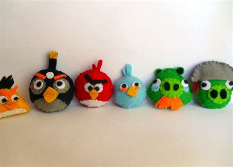 Angry Birds Plush Handmade Plushies From Angry Birds Szonja Bogdán