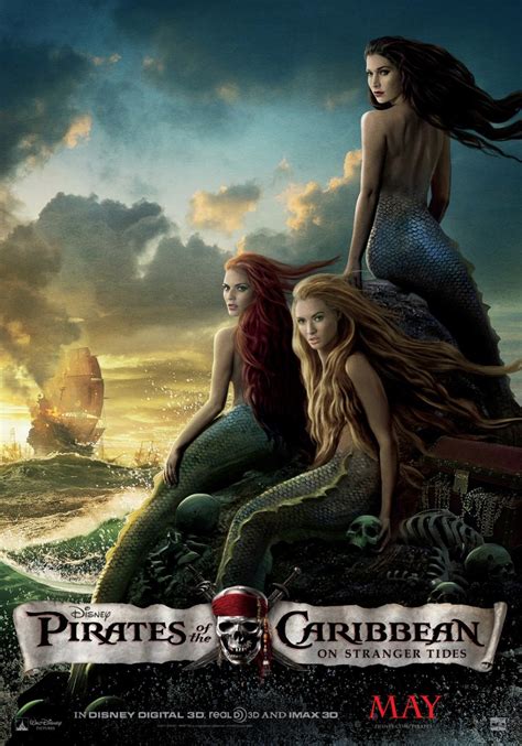 pirates of the caribbean on stranger tides movie poster