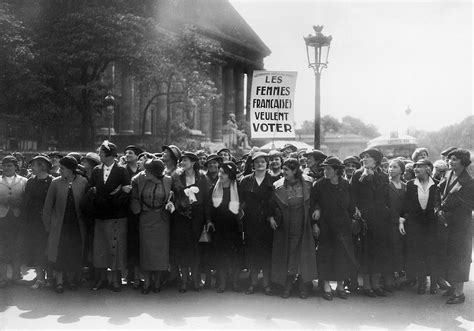 En Images Les Ans Du Droit De Vote Des Femmes Elle