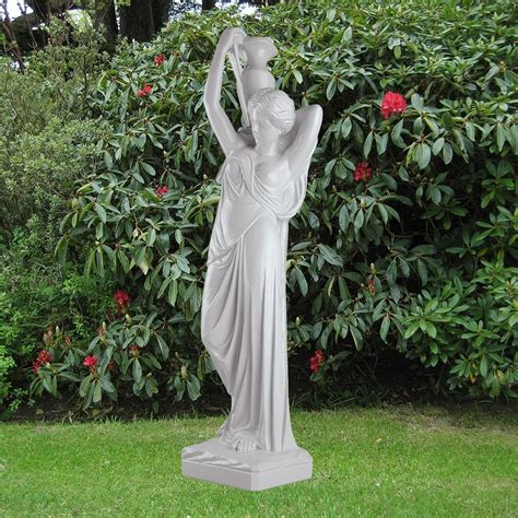 Water Maiden 93cm Marble Resin Garden Statue