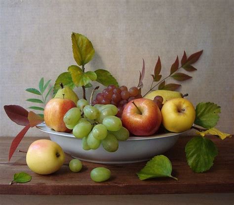 Paying Tribute To Old Masters Still Life Fruit Fruit Bowl Drawing