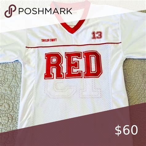 Taylor Swift 13 Football Jersey The Red Tour Xs Taylor Swift Red