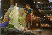 Tristán e Isolda (1901) Herbert James Draper