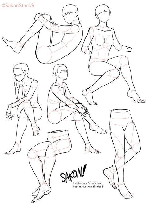 View Sitting Poses Reference Drawing Billeawasuse