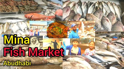 Mina Fish Market Abudhabi Fish Market 🐠🐟🐠🐟 Youtube