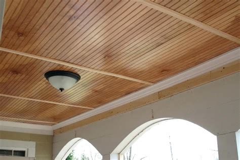 They can covered a textured ceiling or just add interest to your space. Porch Ceiling Beadboard - Room Pictures & All About Home ...