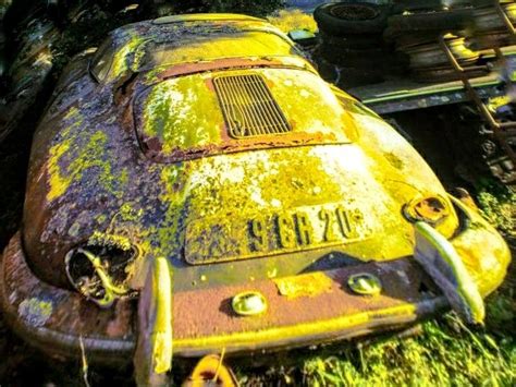 Porsche 356 Rip Rust In Peace Abandoned Cars Abandoned Vehicles