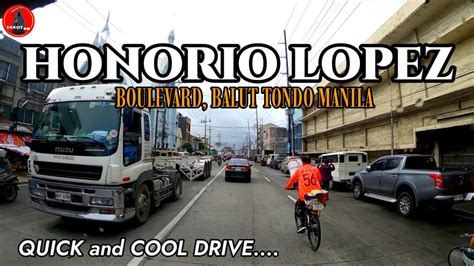 Honorio Lopez Boulevard Balut Tondo Drive Youtube