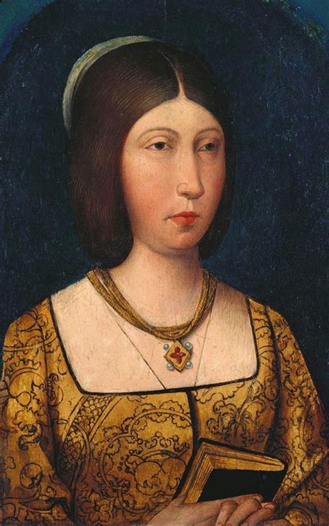 Ca 1489 Isabella I Of Spain Queen Of Castille Attributed To Antonio