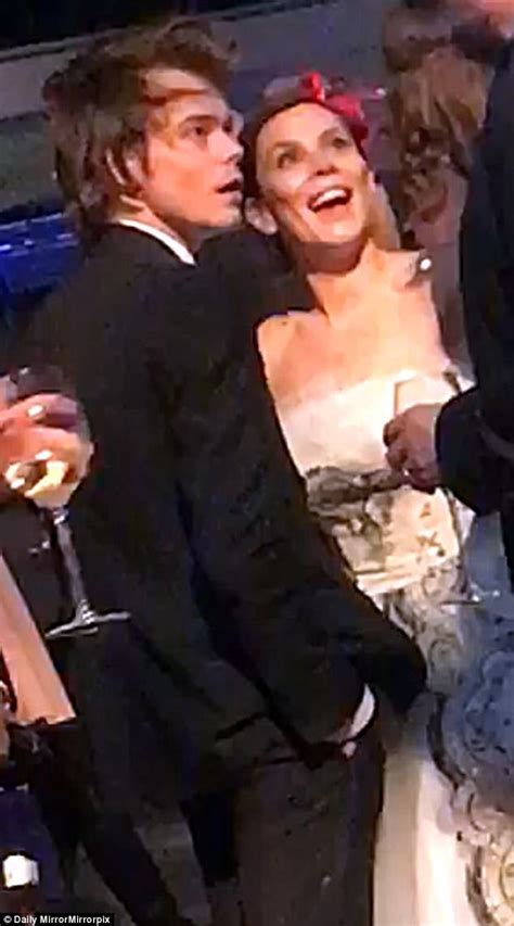 Anna Friel Gets Close To Charlie Heaton At BAFTA TV Awards Daily Mail