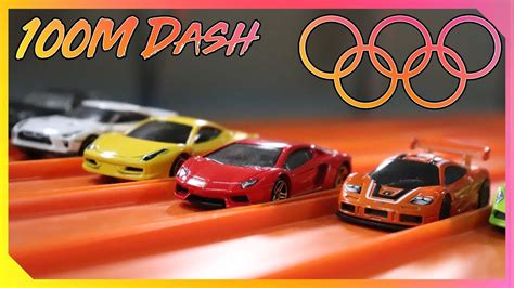 10.00 by jose garcia and connor washington. HOT WHEELS OLYMPICS | 100M DASH | JonRacer3 - YouTube