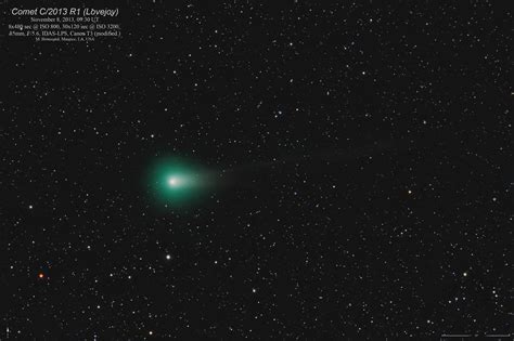 Comet Lovejoy C2013 R1 On November 8 2013 Mikes Astrophotography