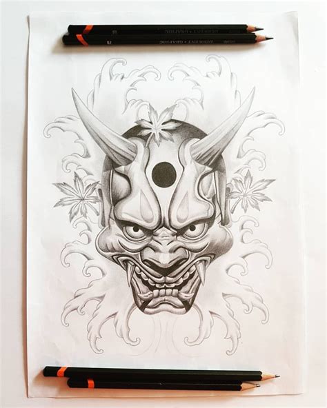 250 Hannya Mask Tattoo Designs With Meaning 2020 Japanese Oni Demon