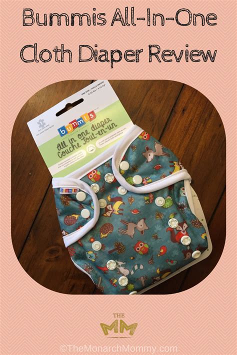 Bummis All In One Cloth Diaper Review Themonarchmommy