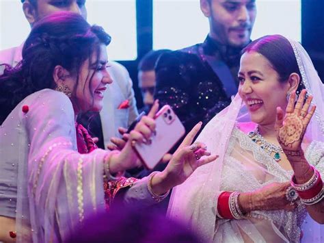 Neha Kakkar And Rohanpreet Singhs Wedding Reception Kaur B Shares