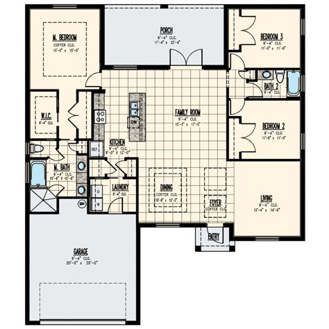 Tifton Home Model Floor Plans In Florida Synergy Homes