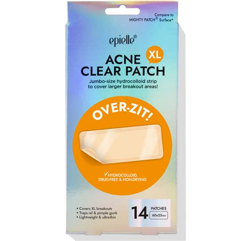 Epielle Acne Clear Patch Xl Over Zit The Ultimate Hydrocolloid
