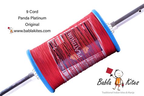 Buy Panda Platinum 9 Cord Manja 1000 Yards Extra Strong Kite Thread Cutting Manja Babla Kites