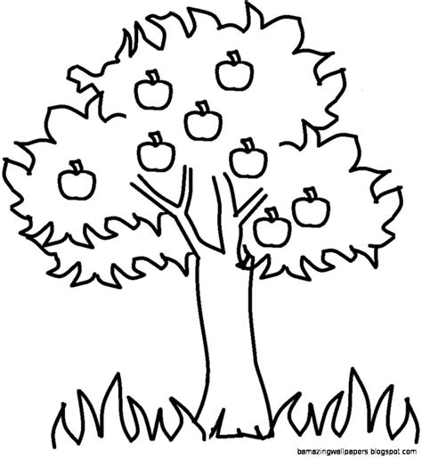 Fall Tree Clipart Black And White Free Download On Clipartmag