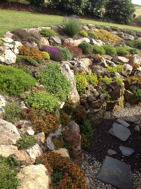 How To Make A Rock Garden On A Slope Image To U