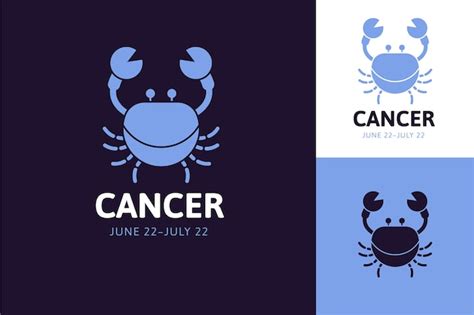 Premium Vector Cancer Logo Template