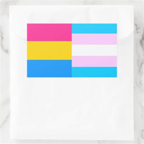 Pansexualtrans Pride Flags Sticker Zazzle