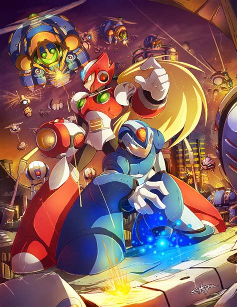 Gaming Rocks On Game Art 12 Mega Man Showcase