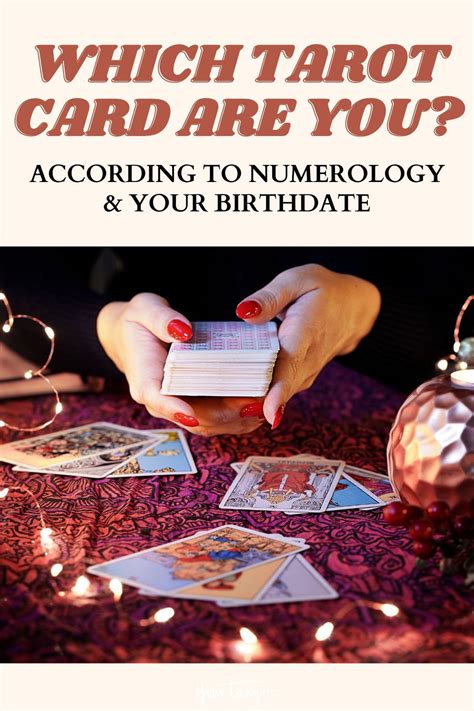 How To Calculate Your Birthday Tarot Card What It Means Tarot Card