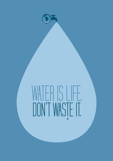 Water Is Life Posters By Mauricio Thomsen Via Behance Water Poster